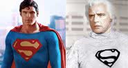 Christopher Reeve e Marlon Brando interpretando seus personagens no filme Superman, de 1978 - Divulgação
