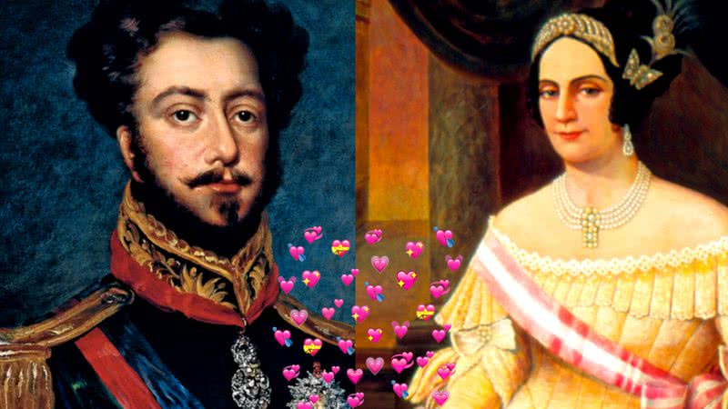 Dom Pedro I e a marquesa de Santos - Creative Commons