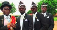 Homens da funerária de Gana - Divulgação