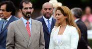 Mohammed bin Rashid Al Maktoum e Haya bint Hussein juntos em evento oficial - Getty Images