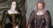 Maria I, à esquerda, e Elizabeth I, à direita - Divulgação