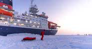 Pesquisadores fazem parte do projeto MOSAiC, que estuda os efeitos climáticos no Ártico - Wikimedia Commons