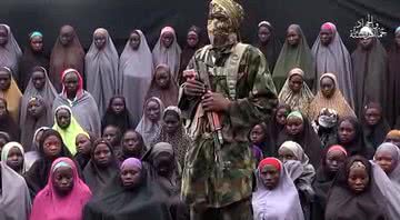 As meninas sequestradas pelo Boko Haram em 2014, no ataque a escola nigeriana - Divulgação