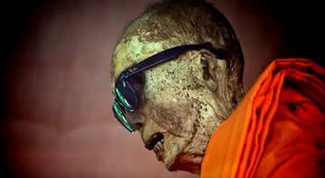 Um dos monges budistas que se mumificavam ainda vivos - Divulgação