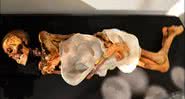 Corpo mumificado da Dama de Gelo - Divulgação