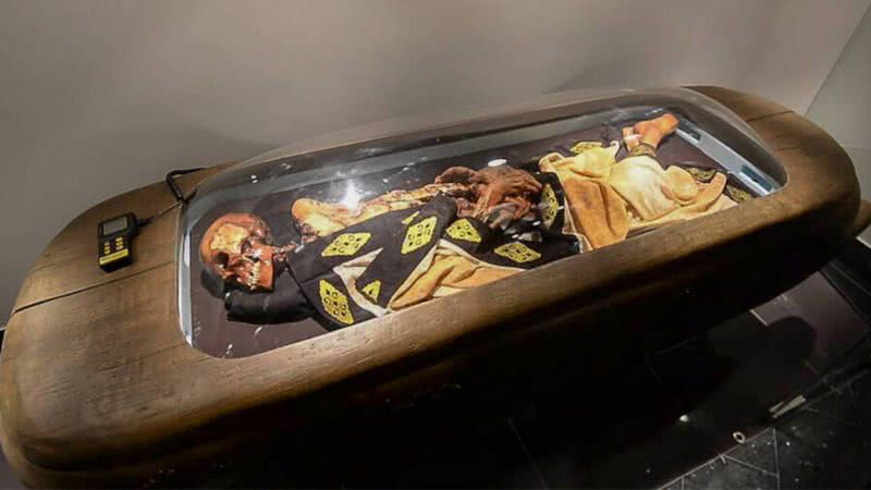 Múmia datada do século 6 a 3 a.C - Divulgação