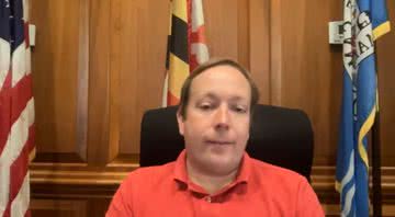 Andrew Bradshaw em entrevista em novembro de 2021 - Divulgação / YouTube / Spy Newspapers of Maryland