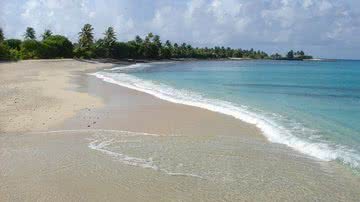 Praia do Atol de Bikini, ilha radioativa no Oceano Pacífico - Divulgação/UNESCO/Ron Van Oers