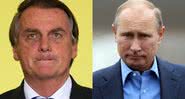 Bolsonaro e Putin - Getty Images