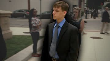 Casey entrando em tribunal - Divulgação / Vídeo / NBC
