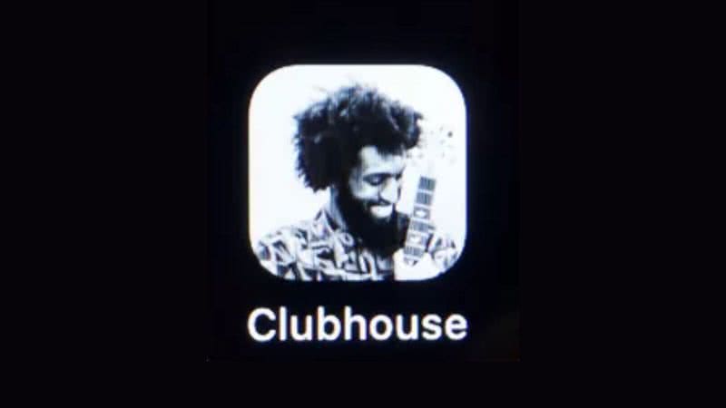 Logotipo do aplicativo Clubhouse para iOS - Divulgação