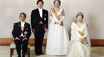 Família imperial japonesa em foto - Getty Images
