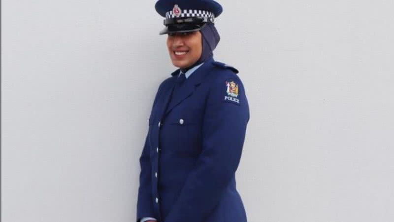 Policial da Nova Zelândia usando hijab oficial - Divulgação/ Instagram