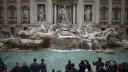 Fontana di Trevi, importante monumento localizado em Roma, na Itália - Getty Images