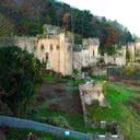 Imagem aérea do castelo de Gwrych - Divulgação / YouTube /  L.I.S Aerial Photography