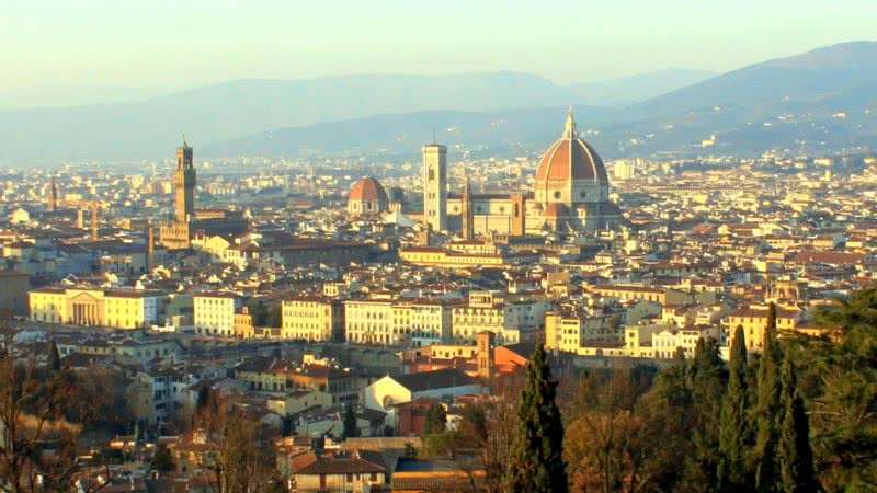 Fotografia do horizonte em Florença, na Itália - José Antonio Bielsa Arbiol/ Creative Commons/ Wikimedia Commons