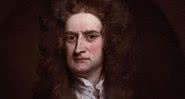 Pintura retratando Isaac Newton - Divulgação
