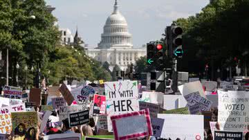 Manifestação nos EUA - Getty Images