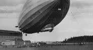 Fotografia do Graf Zeppelin - Domínio Público/ Creative Commons/ Wikimedia Commons