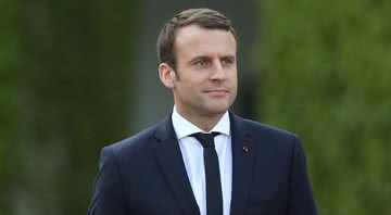 Macron em evento oficial - Getty Images