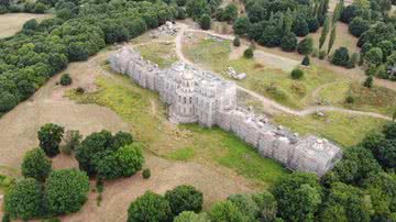Imagem aérea registra mansão abandonada - Divulgação / YouTube / Sussexy