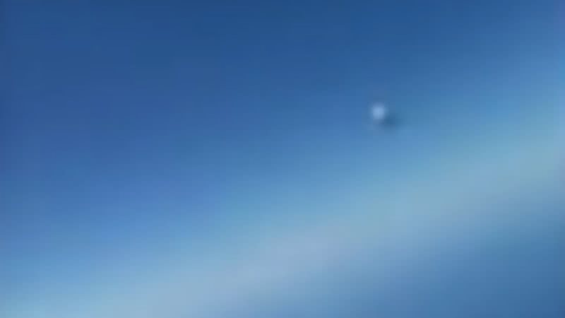 Objeto voador não identificado mostrado em vídeo - Divulgação/YouTube/CNBC Television