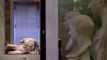 Escultura de Paternon - Reprodução/Vídeo/Youtube/The British Museum