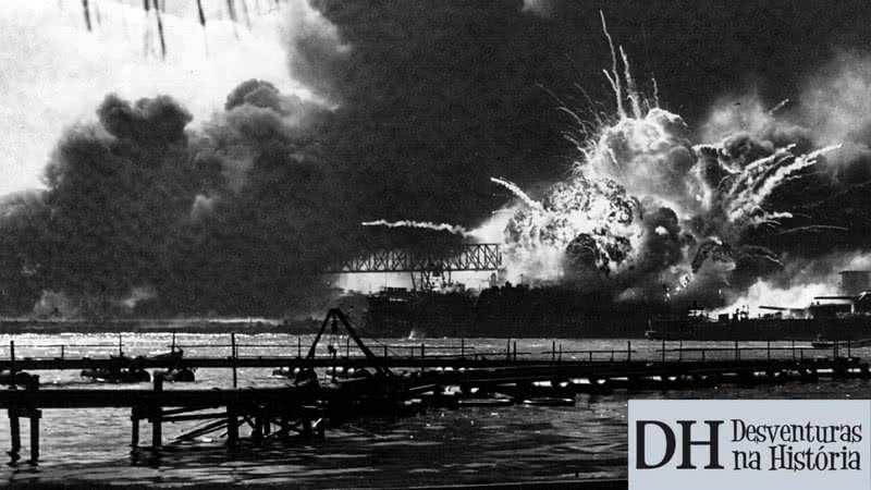 Ataque a Pearl Harbor no dia 7 de dezembro de 1941