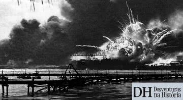Ataque a Pearl Harbor no dia 7 de dezembro de 1941 - Getty Images