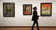 Museu com exposição de Picasso - Getty Images