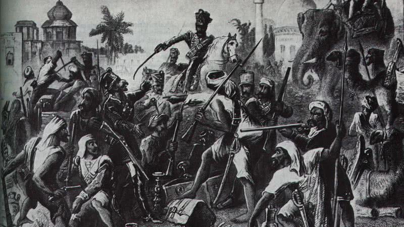 Representação da Rebelião Indiana de 1857