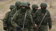 Imagem meramente ilustrativa com soldados da Rússia - Getty Images
