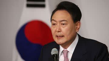 Yoon Suk-yeol, atual presidente da Coreia do Sul - Getty Images