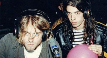 Fotografia de Kurt e Dave durante transmissão de rádio - Wikimedia Commons / Julie Kramer