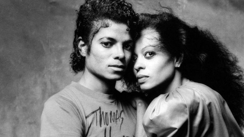 Diana e Michael em fotografia de 1982 - Divulgação / Norman Seeff