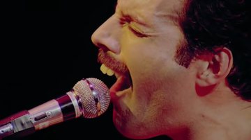 Freddie Mercury em show em Montreal, em 1981 - Reprodução/YouTube/Vander