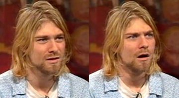 Montagem com expressões faciais de Kurt Cobain após comparação de preços - Divulgação / Youtube / MTV / Chinacat Sunflower