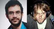 Renato Russo (esq.) e Kurt Cobain (dir.) em montagem - Wikimedia Commons / Divulgação / Julie Kramer