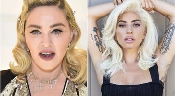 Madonna e Lady Gaga - Divulgação