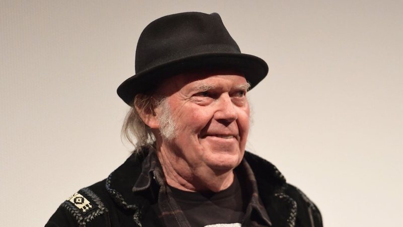 O músico Neil Young