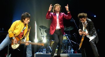 Rolling Stones reunidos em apresentação sem Charlie - Getty Images