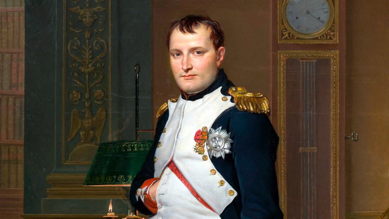 Representação de Napoleão Bonaparte - Domínio Público/ Creative Commons/ Wikimedia Commons