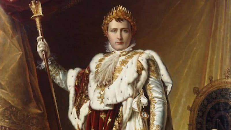 Napoleão Bonaparte após a coroação - Wikimedia Commons