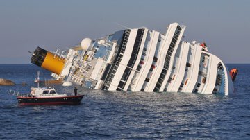 O navio Costa Concordia - Getty Images