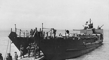 Foto da embarcação que estava desaparecida por mais de 77 anos - Divulgação