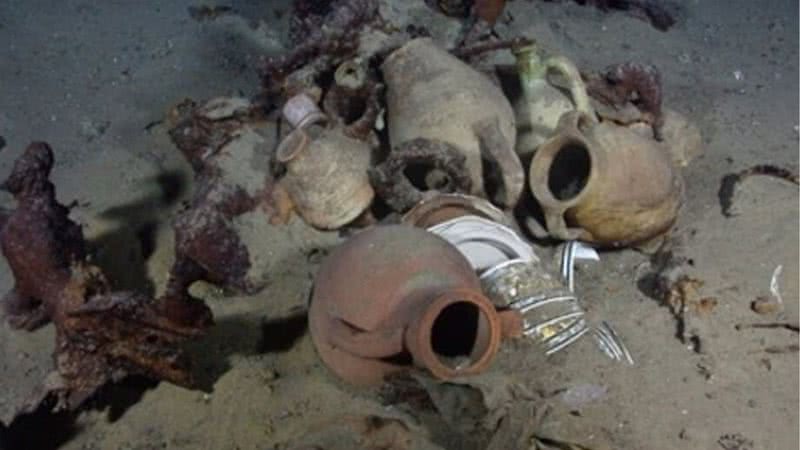Coleção de artefatos submersos datados de 1830 - Divulgação/Wreck Watch