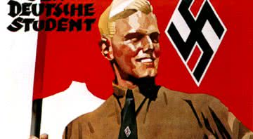 Poster de aluno alemão como propaganda nazista - Getty Images