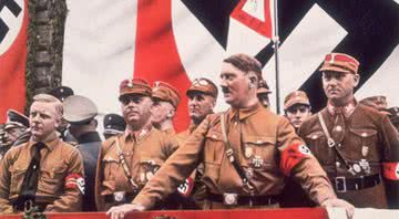 Adolf Hitler com membros do partido nazista - Getty Images