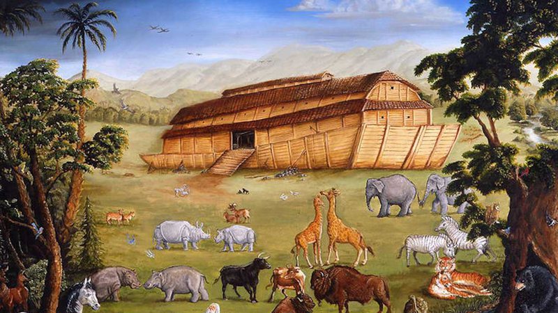 Tela sobre a Arca de Noé - Joseph Holodook