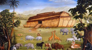 Tela sobre a Arca de Noé - Joseph Holodook